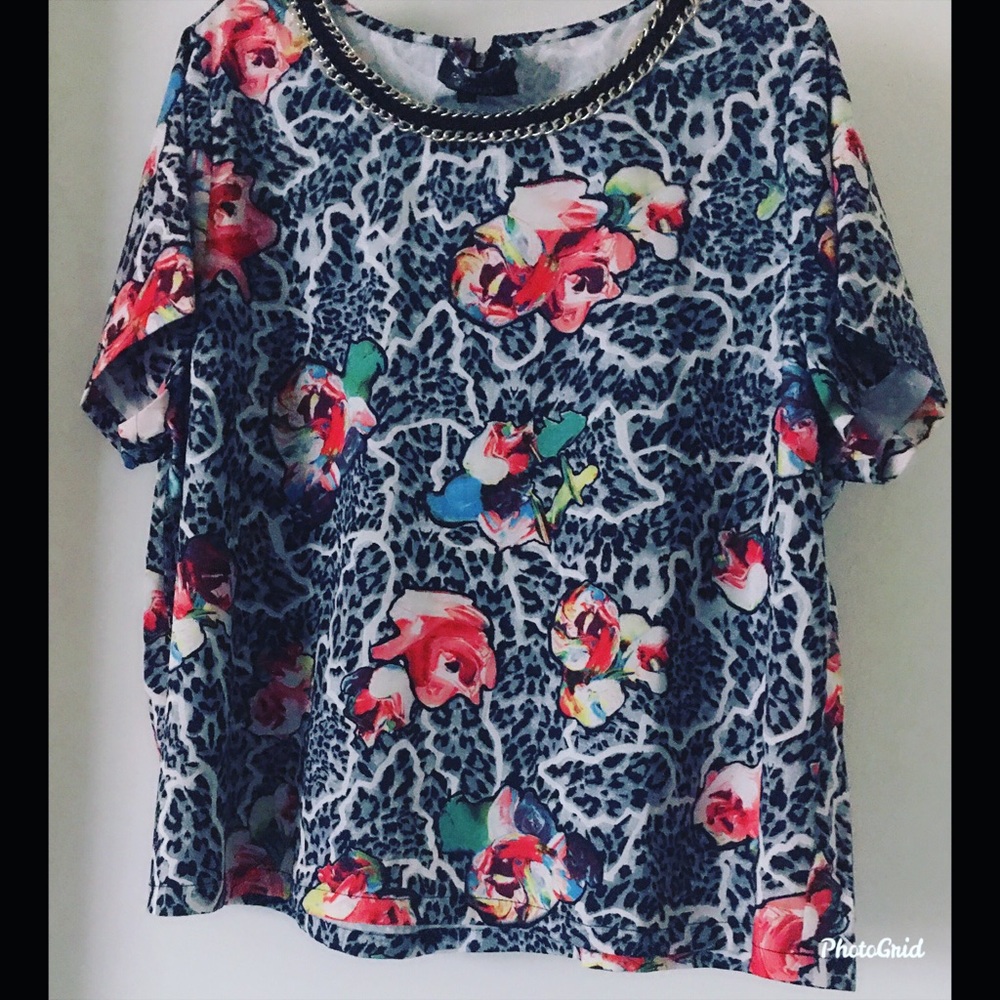 Tropical Casual Top